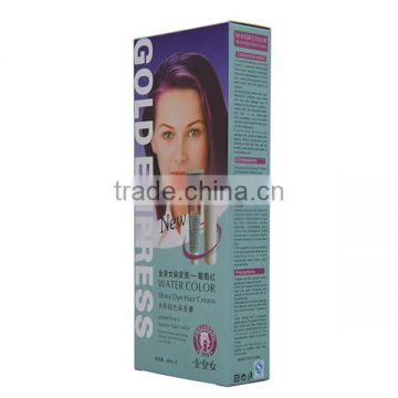 Fashion hair color hair dyeing brands purple hair dyes products manufacturer