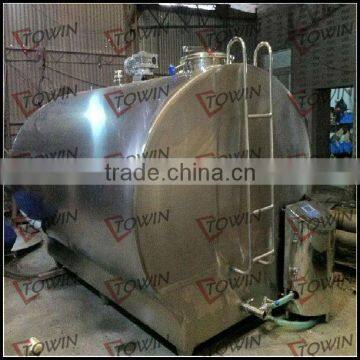 500L Stainless Steel Milk cooling tanks price WITH CIP