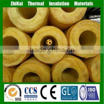 30mm thickness steam pipe insulation material Glass wool pipe