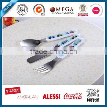 New Products Stainless Steel Cute 3PCS Cutlery Set