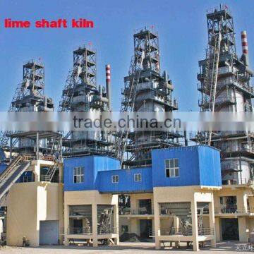 Yuhong 100-200TPD Lime Vertical Shaft Kiln For Lime ProductionPlant High Thermal Efficiency