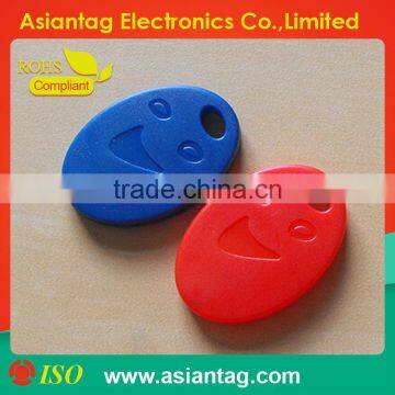 Look!! plastic cheap rfid keyfob tag