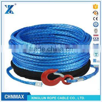 5mm synthetic winch rope of china manufactory