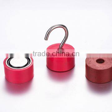 Magnetic Hook/rubber Coated Hook/red Hook photo-2