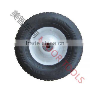 10 Inch Semi-pneumatic Stroller Rubber Wheels 10x3.3 photo-1