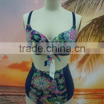 Wholesale 2016 High Waist Swimsuit Swimwear Women Bikini