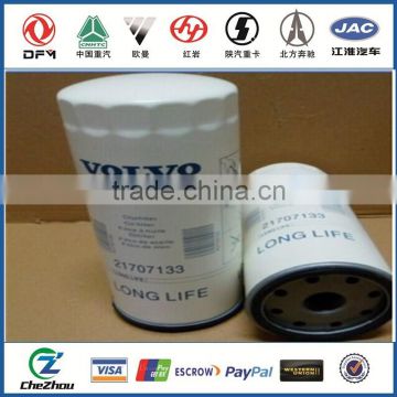 Top Quality Oil Filter 21707133 for car/auto/bus/ truck engine parts