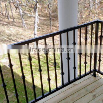 New Aluminium Handrail Glass Balustrade Balcony Railing Designs of Glass Railing China Supplier photo-5