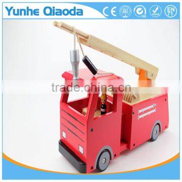 Fire Truck Toy , Extending Ladder and Water Pump Hose to Shoot Water, Bump and Go photo-4