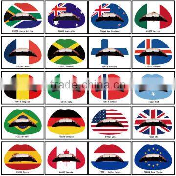 Test passed football stickers