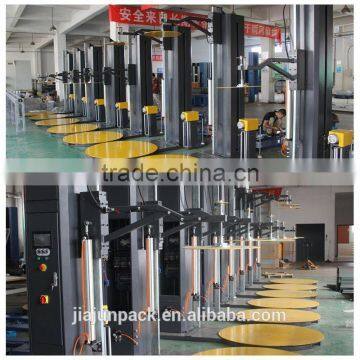 Automatic Top Press Pallet Stretch Wrapping Machine With Siemens Electrical Parts