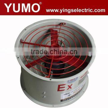 YUMO CBF (BAF) series 220V 380V explosion proof low noise round large industrical axial fan