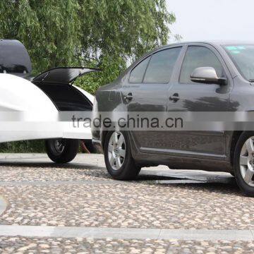 Newest Mini Fiberglass Cargo Trailer photo-2