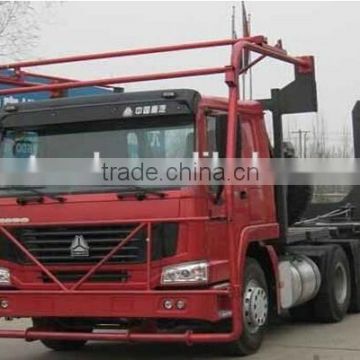 sinotruk 6*4 wood transport vehicle