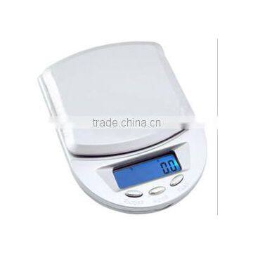 Pocket scale with LCD display