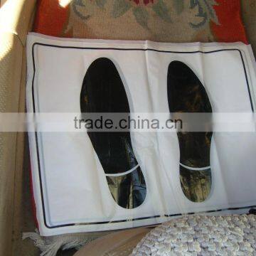White Dispasable PE Plastic Foot Mat for Car Cleaning photo-4