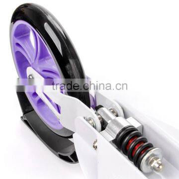 New Design 200 mm Big Wheels Adult Kick Scooter With Suspension photo-5