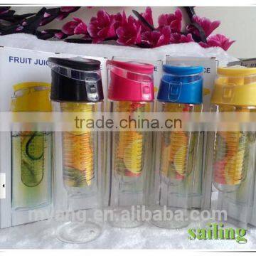 BPA FREE Fruit Infuser 700ml Tritan Cheap Infusion Water Bottles,food Grade Plastic Sports Bottle, Fruit Juicer Bottle photo-5
