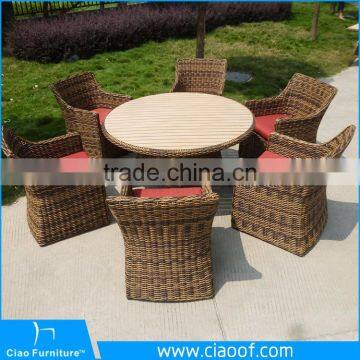 Modern 4 Seats Wholesale Used Rattan Wicker Furniture For Sale/garden Furniture Set photo-4