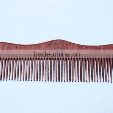 Ortable Anti-static Health Care Hair Silky Peach Wooden Comb photo-3