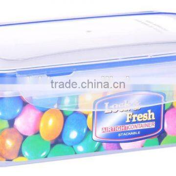 1050ml hot airtight container kitchen/storage airtight container/plastic airtight container/plastic food containers with lid