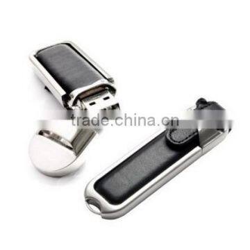 Leather USB Flash Drive Memory Stick Bulk Pen Drive photo-5
