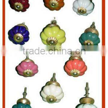 Hand Painted Ceramic Kitchen Knobs