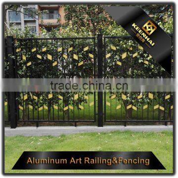 Villa Garden Decoration Powder Coated Decorative Cast Aluminum Garden Fence Panels photo-5