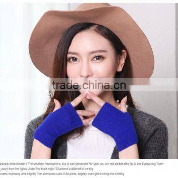 Cashmere Autumn Winter Gloves Have Finger Korean Mittens photo-2