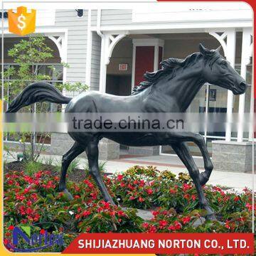 Black bronze horse statue for sale NTBH-040LI