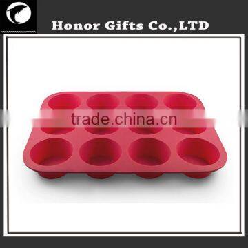 High Quality 12 Mini Round Silicone Muffin Pan photo-5