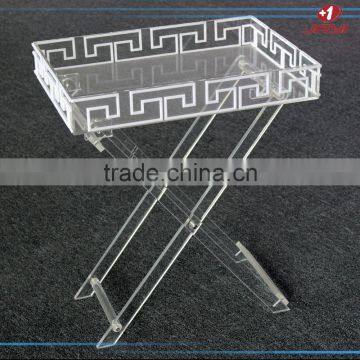 Wholesale Custom Handmade Clear Acrylic Folding Table