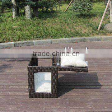 Wicker Rattan Funny Memory Foam Pet Bed photo-2