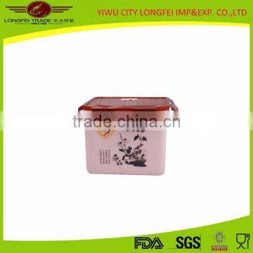 3pcs Chinese Style Plastic Airtight Preserving Container photo-2