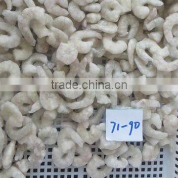 Frozen vannamei white Shrimp skinless