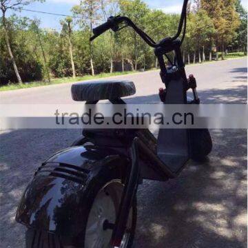 2017 Hot selling 2 wheel electric scooter 1000W citycoco scooter with bluetooth speaker