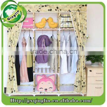 Latest Buy Furniture Online Wardrobe Shoe Storage Wood Closet photo-3