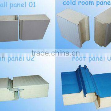 Polyurethane sandwich panel for cold storage