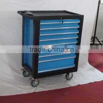 Nine Drawers Tool Cabinet With Four Wheels photo-4