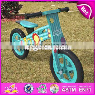 2017 New Design Original Work Children Wooden Balance Bikes for Boys W16C178 photo-3
