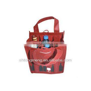 Non Woven Wine Tote Carry Bag