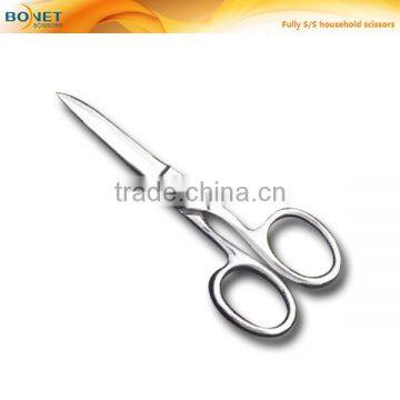 S39144 CE Certificated 4" Fully S/S mini household cast scissors