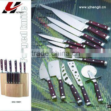 very good quality kitchen knife and fork