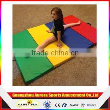 Professional folding gym mat,Cheerleading, Martial Arts, Yoga 4' x 6' Tumbling Mat