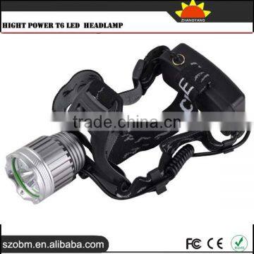 High Power Rechargeable T6 Bike Headlight Ultra Bright Led Headlamp Flashlight photo-5