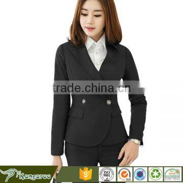 Corporate Workwear The Office Staff Uniform Women Fashion Blazer Dresses