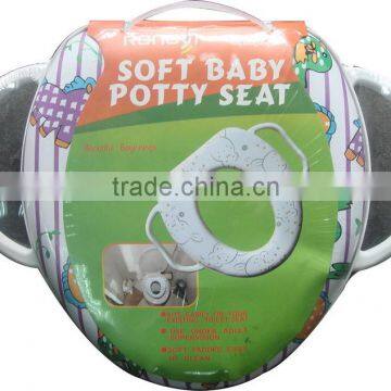 Full printing design Soft baby potty toliet seat factory