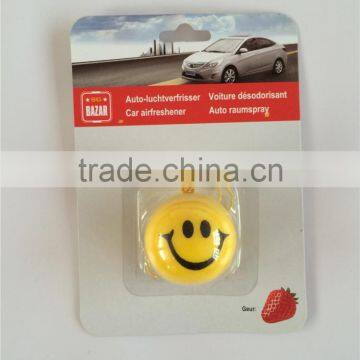 new 2016 air fresher/AIR FRESHENER/CR FRESHENER smiley faces ball