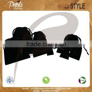Velvet Drawstring Gift Pouch