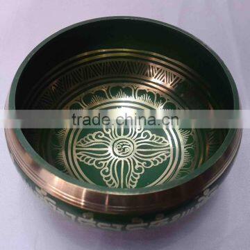 Best Selling Symbolic Colored Meditation Singing Bowl